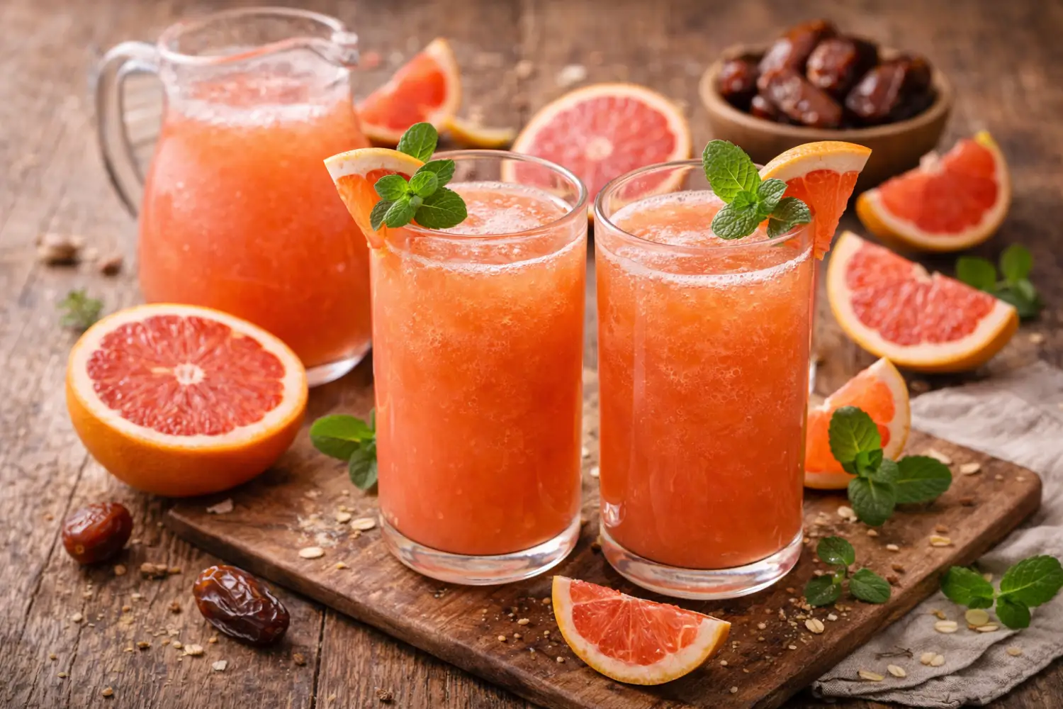 Boisson Ramadan : mon jus de pamplemousse vitaminé pour bien démarrer l'iftar