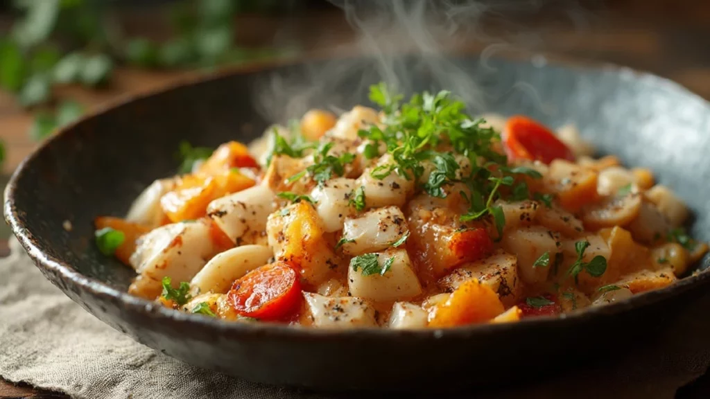 Ce poke bowl méditerranéen est tellement bon que mes invités pensent que j'ai des talents cachés