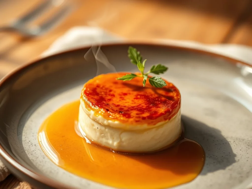 Flan sans pâte ultra onctueux : plus crémeux qu'en boulangerie