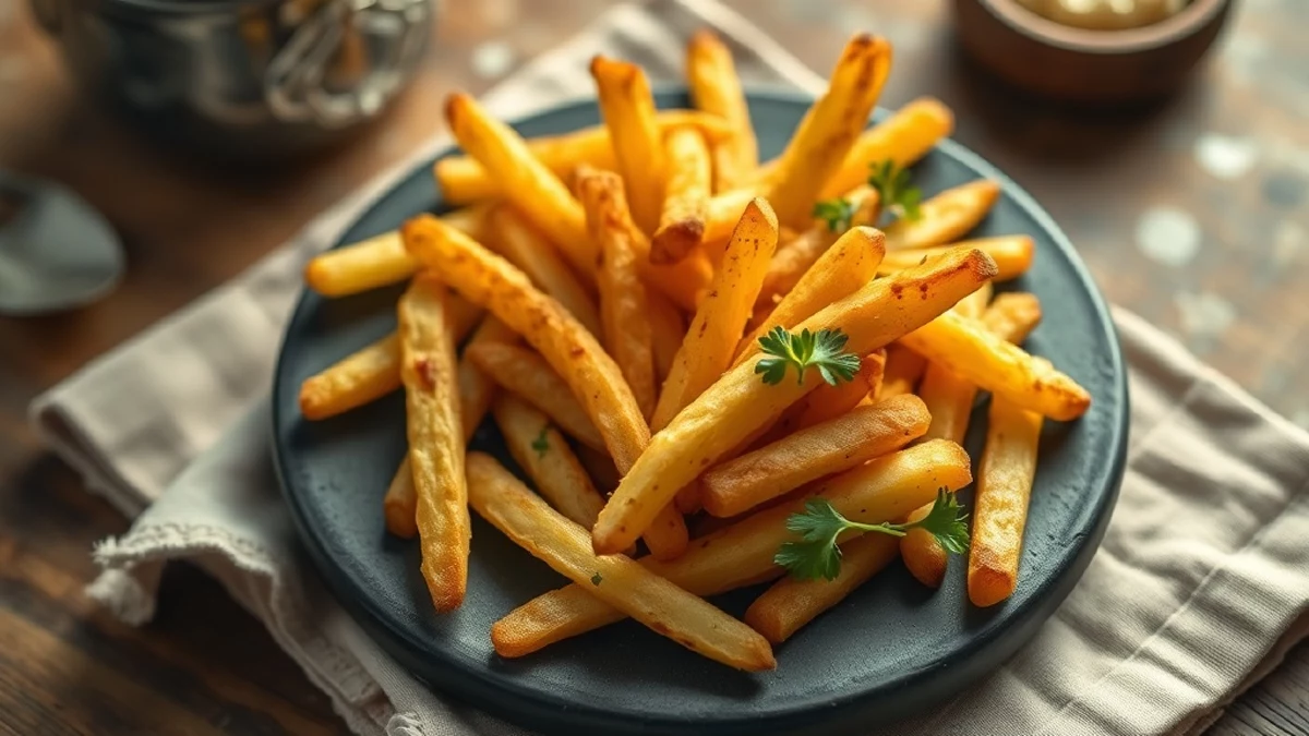 Frites parfaites : airfryer ou friteuse, quelle méthode gagne vraiment ?