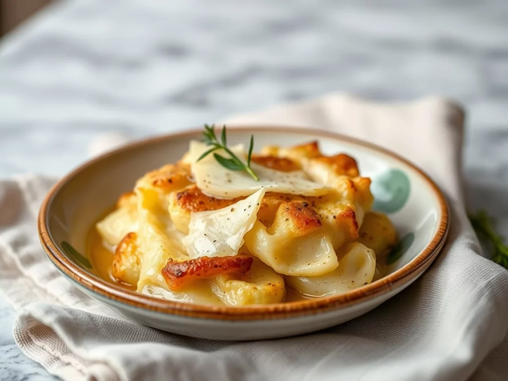 Gratin de pommes de terre au reblochon : le fondant savoyard du dimanche