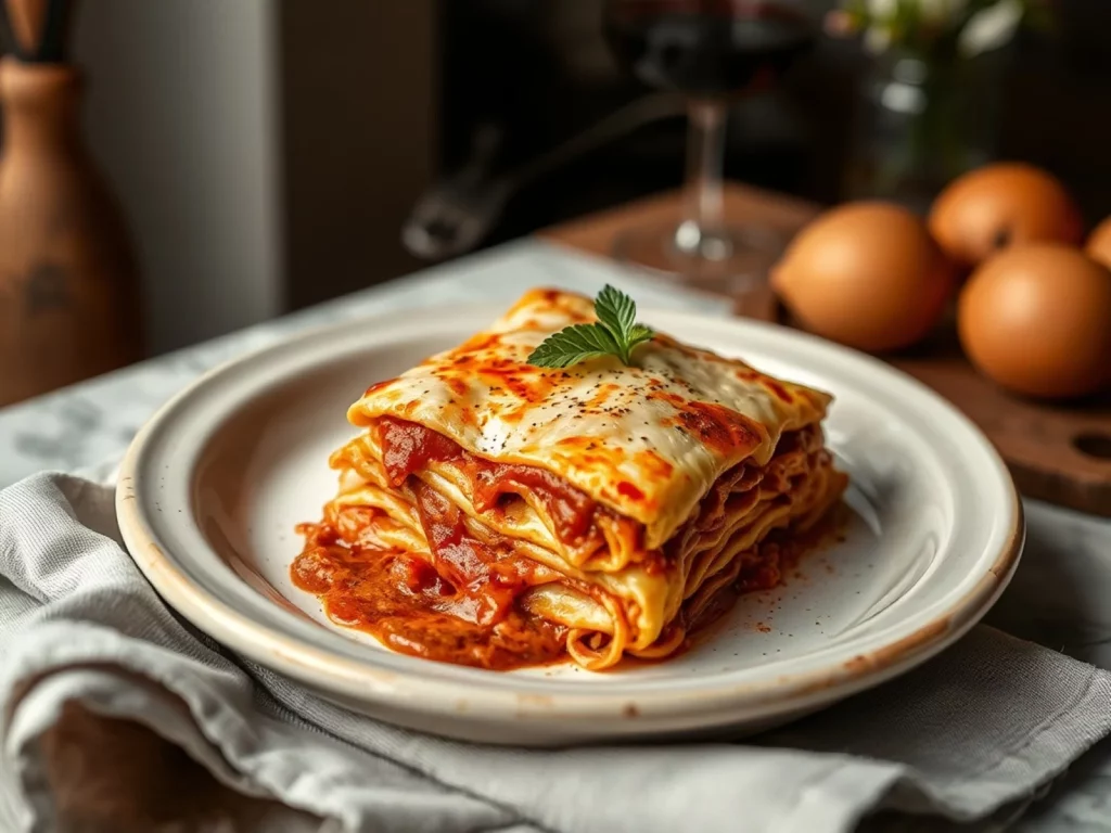 Lasagnes express bolognaise prêtes en 40 minutes