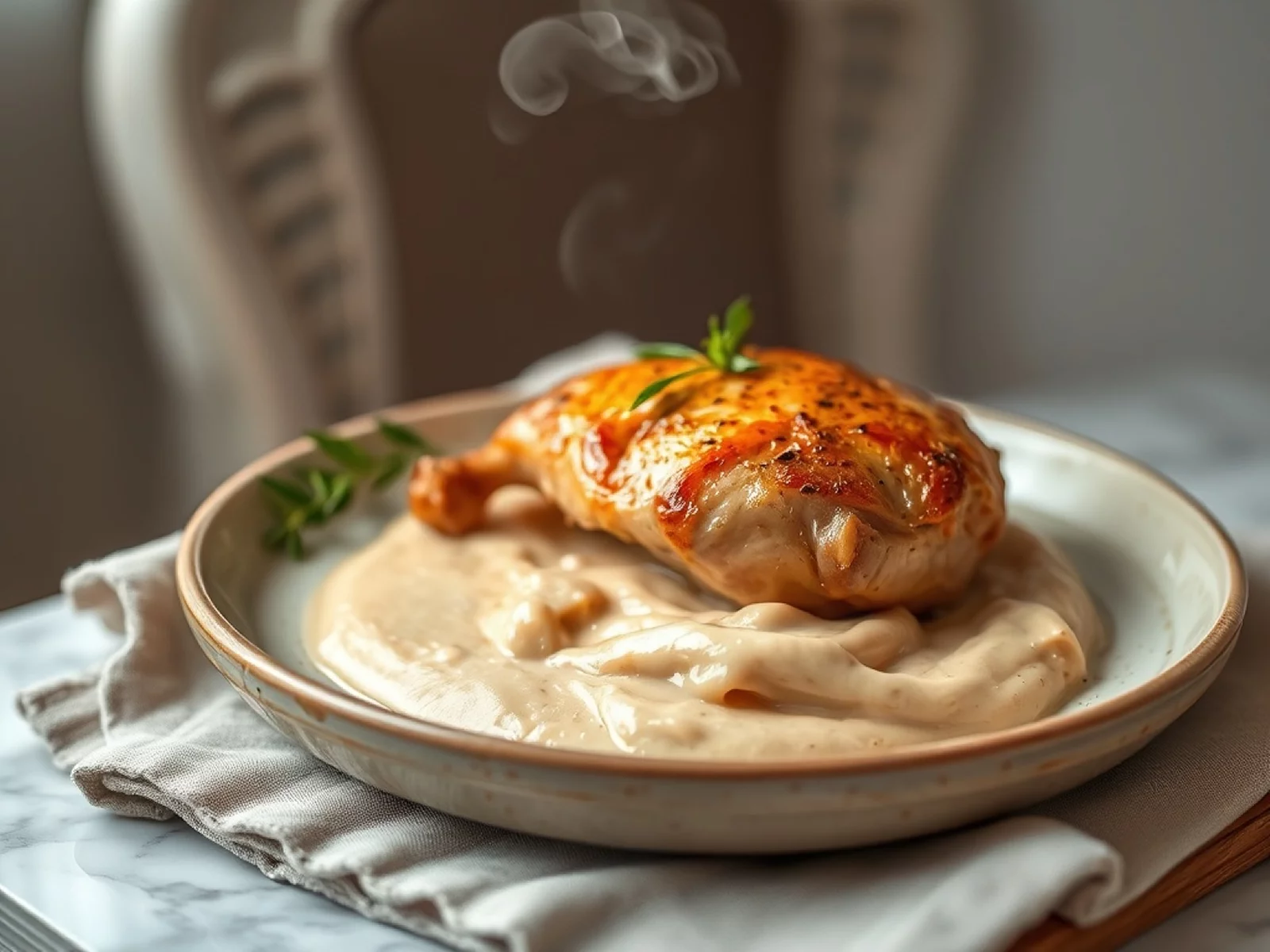 Mon poulet rôti fondant que toute la famille réclame chaque vendredi