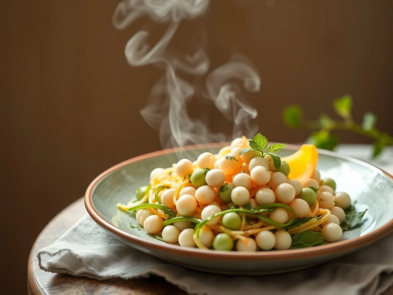 Salade de pois chiches à la marocaine prête en 10 minutes