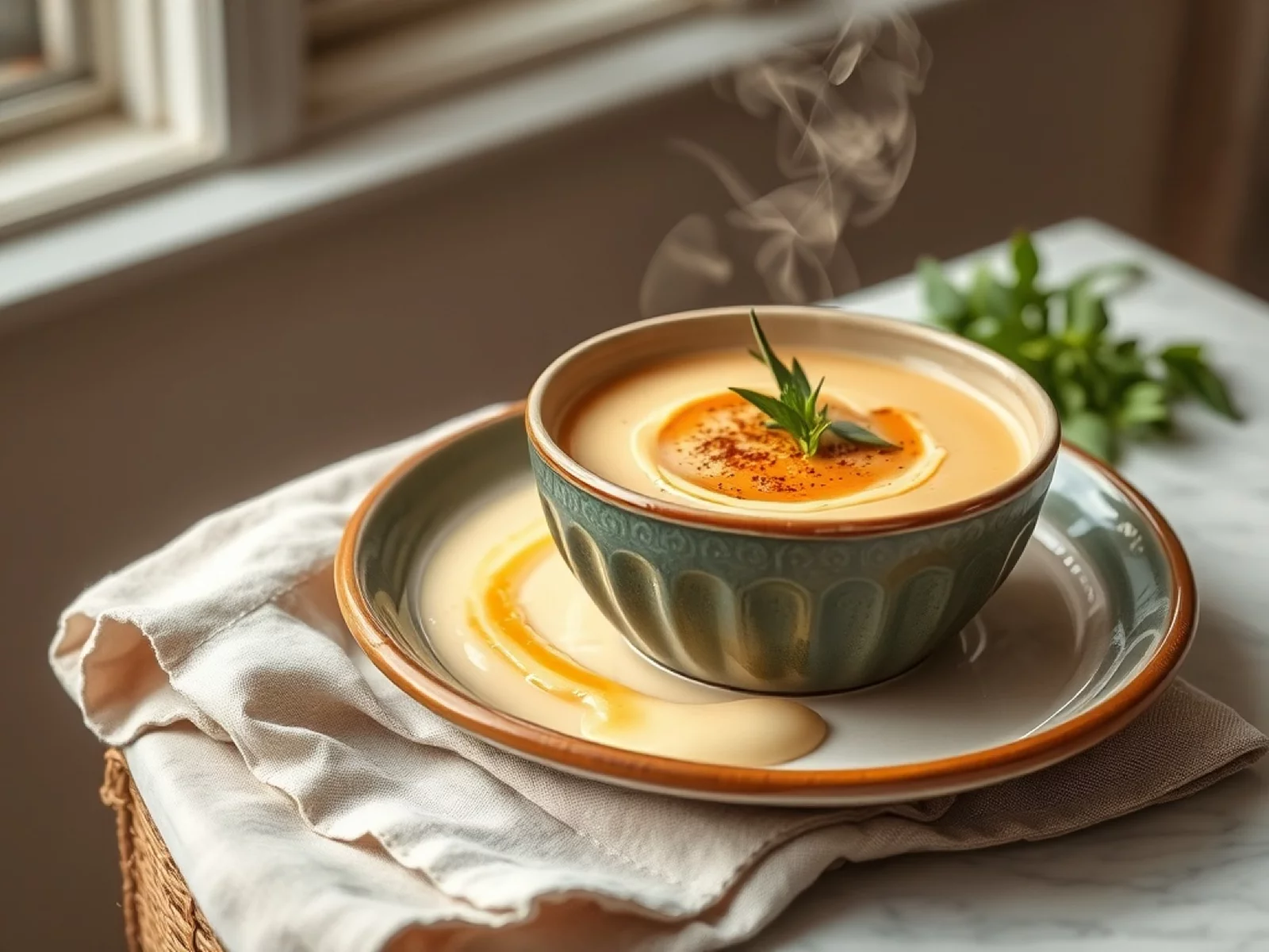 Soupe de poireaux et pommes de terre prête en 20 minutes