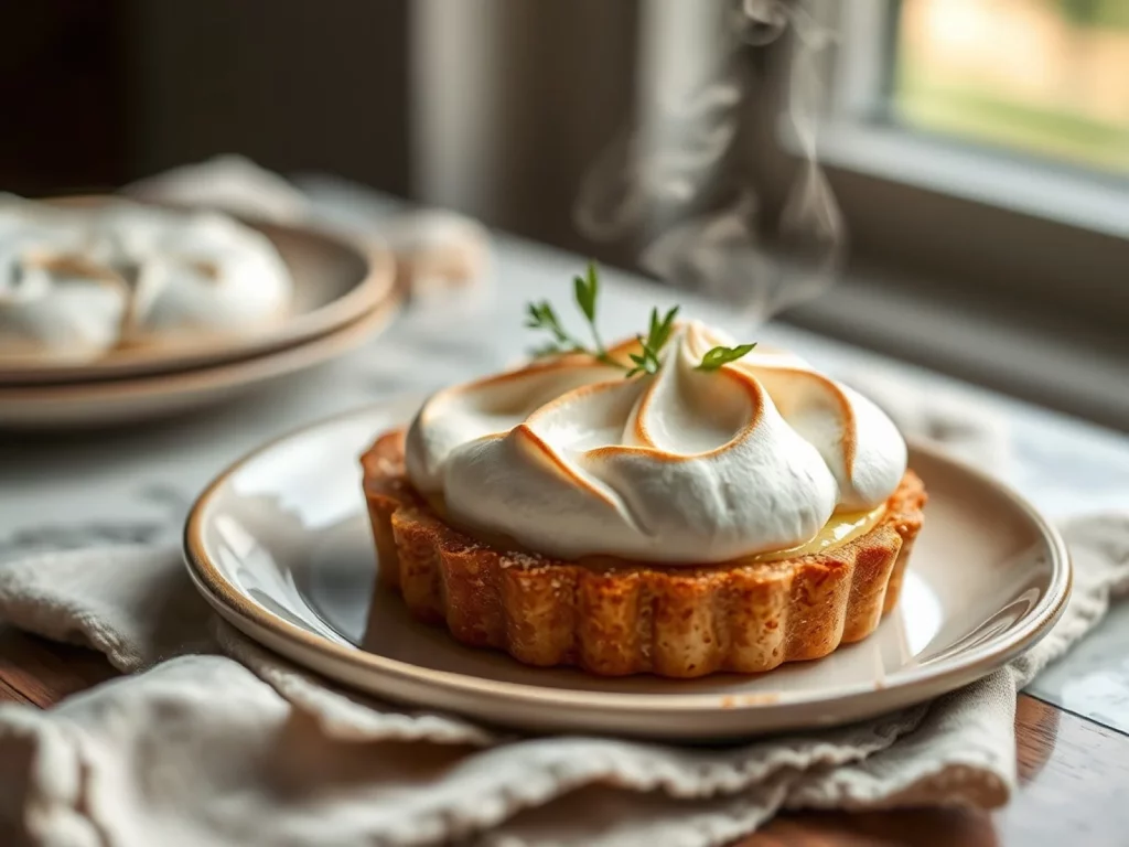 Tarte au citron meringuée allégée : aussi bonne que celle du pâtissier