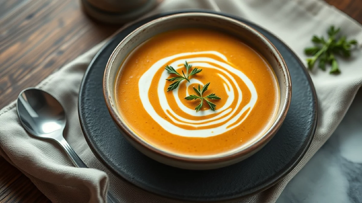 Une soupe détox parfaite prête en 15 minutes