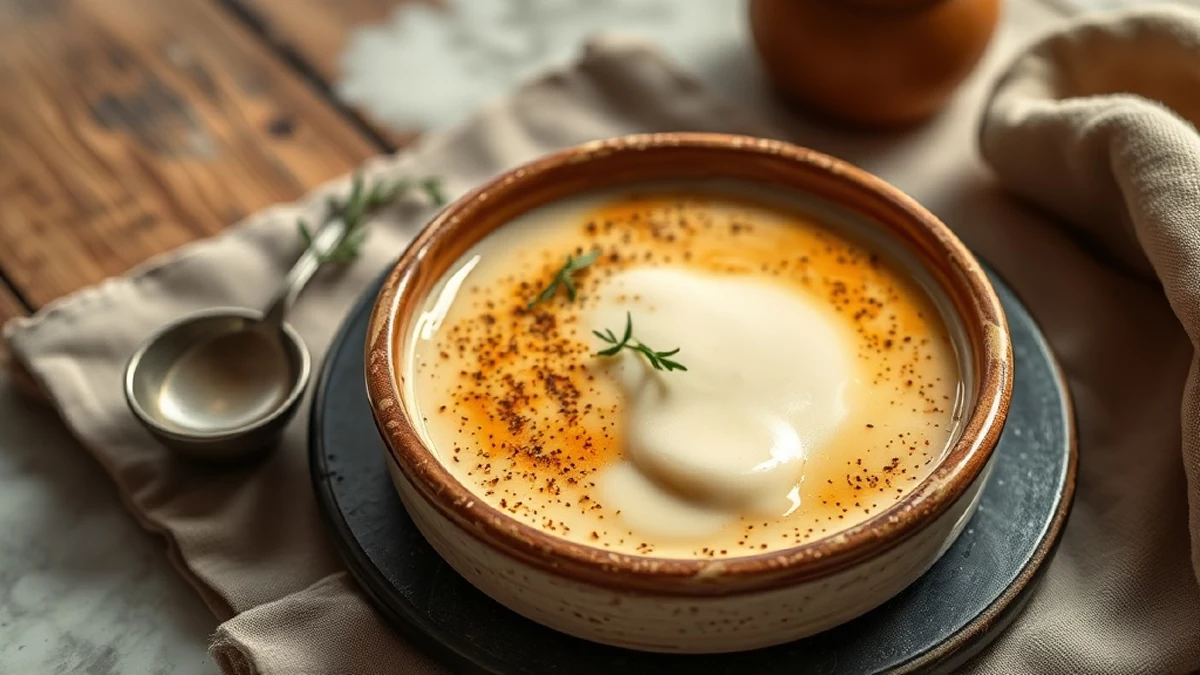 Dessert classique : Riz au lait maison à la gousse de vanille