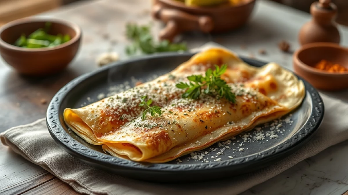 Msemen marocain : les crêpes feuilletées du petit-déjeuner du Ramadan