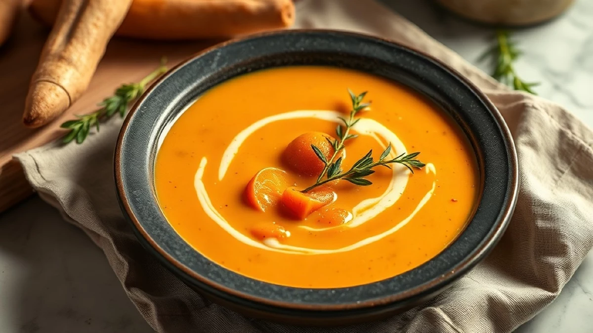 Velouté de poireaux et carottes : recette facile et réconfortante