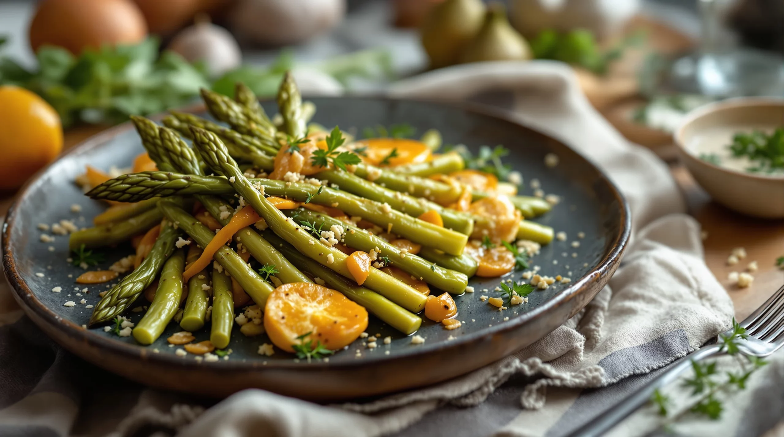 Asperges vertes : comment les cuire pour qu&rsquo;elles restent croquantes