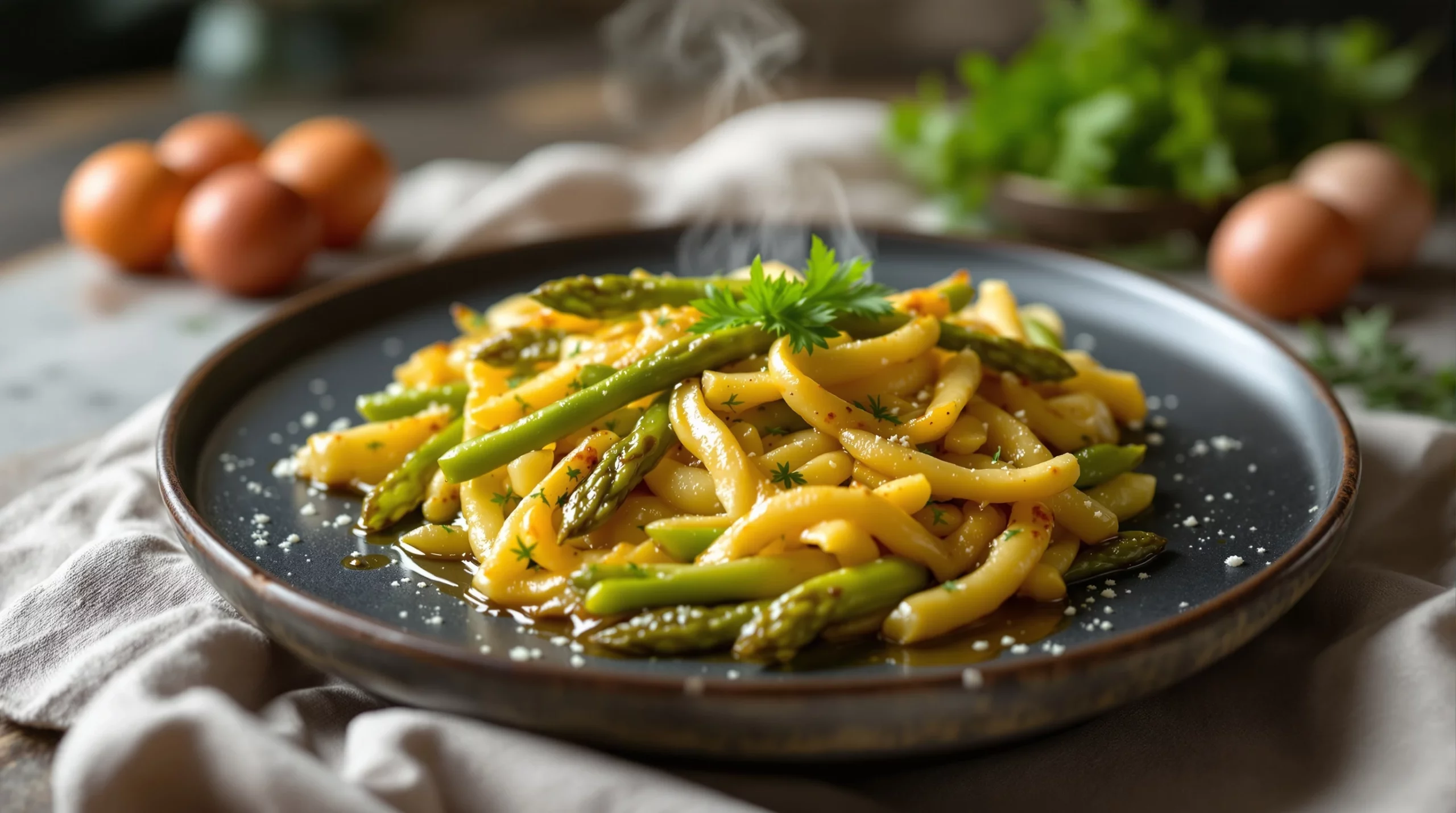 Asperges vertes : ma botte printanière, juste poêlée