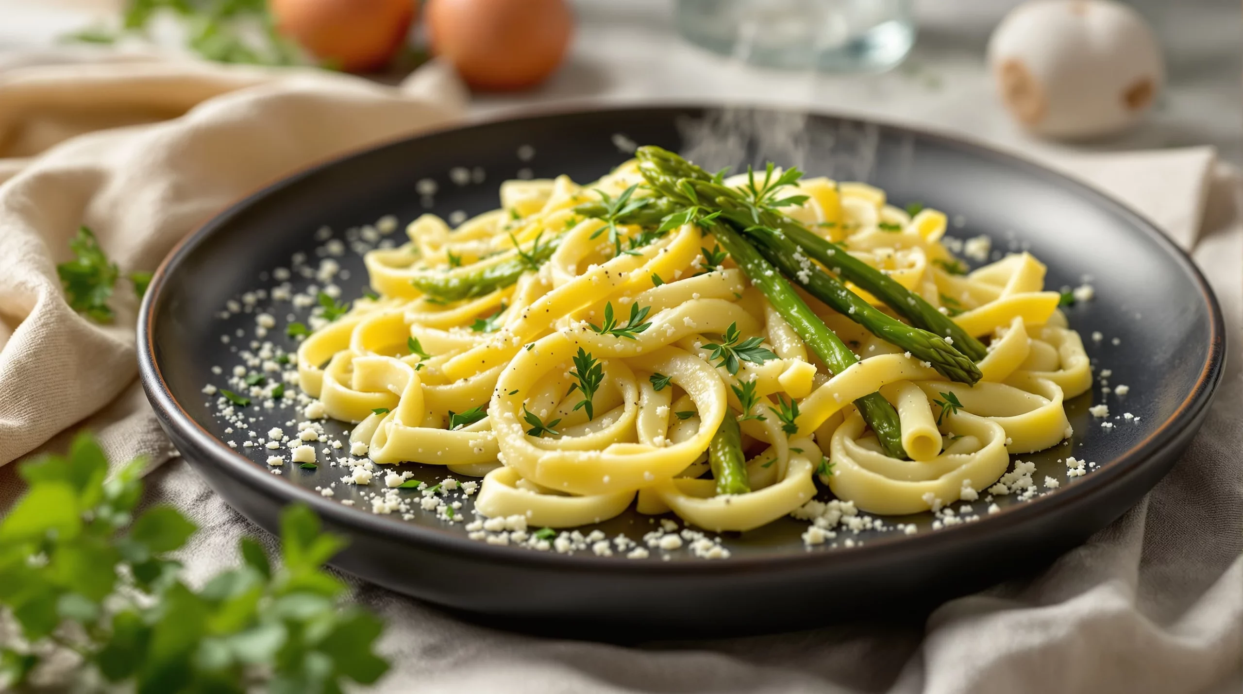 Asperges vertes : ma recette printanière au parmesan et citron