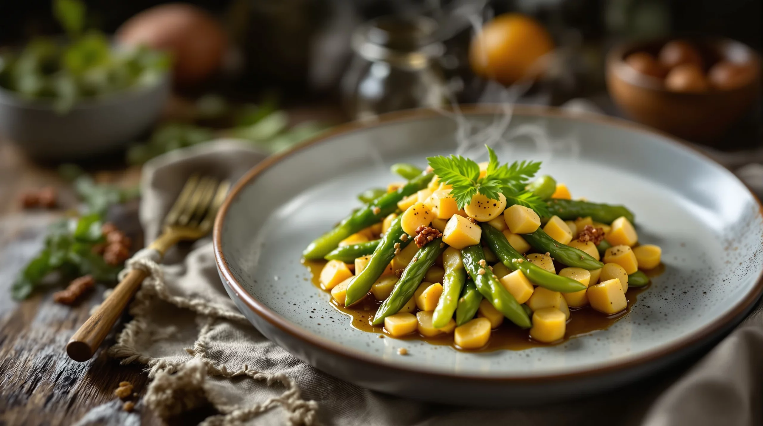 Asperges vertes : mon astuce pour une cuisson vibrante au printemps