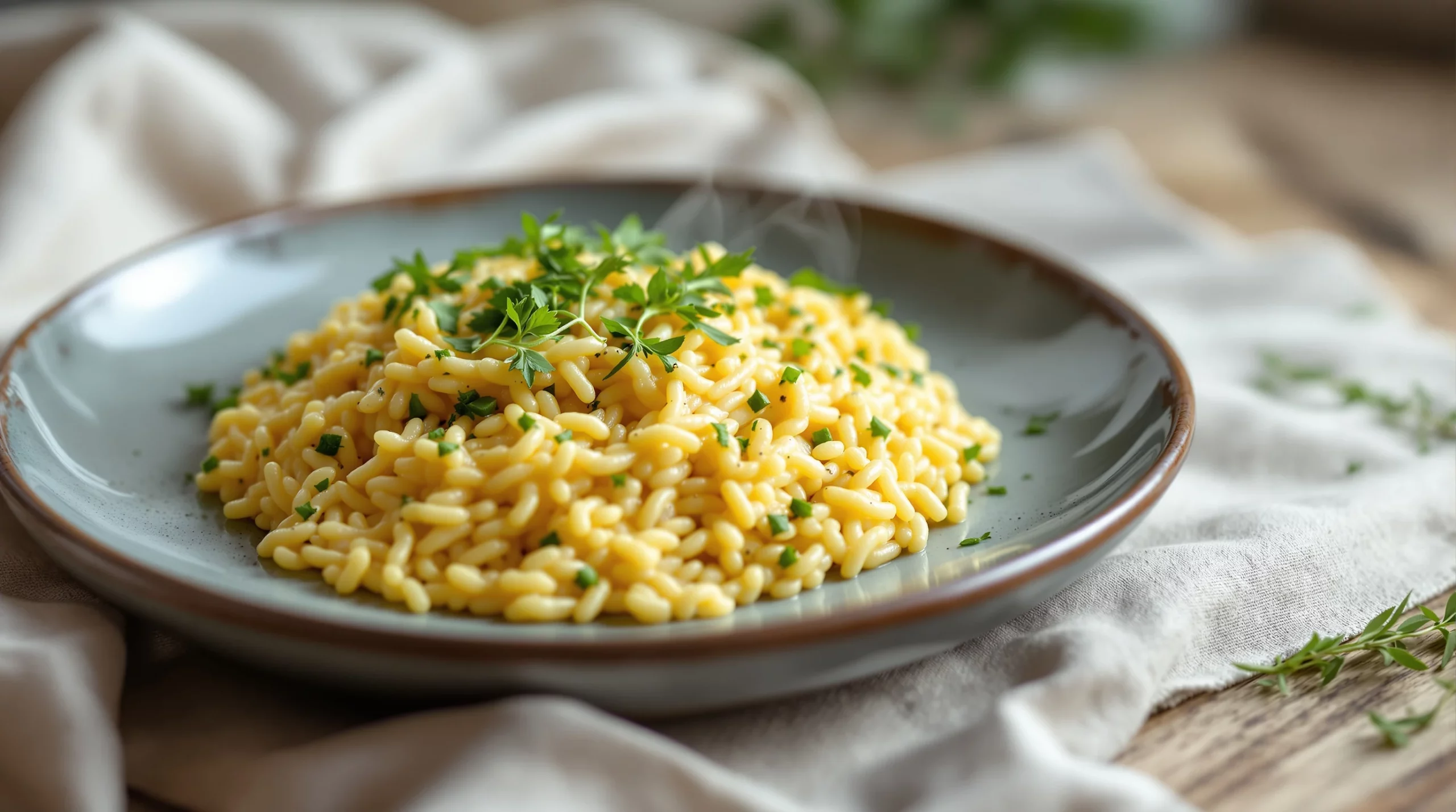 Asperges vertes : mon risotto crémeux au parmesan