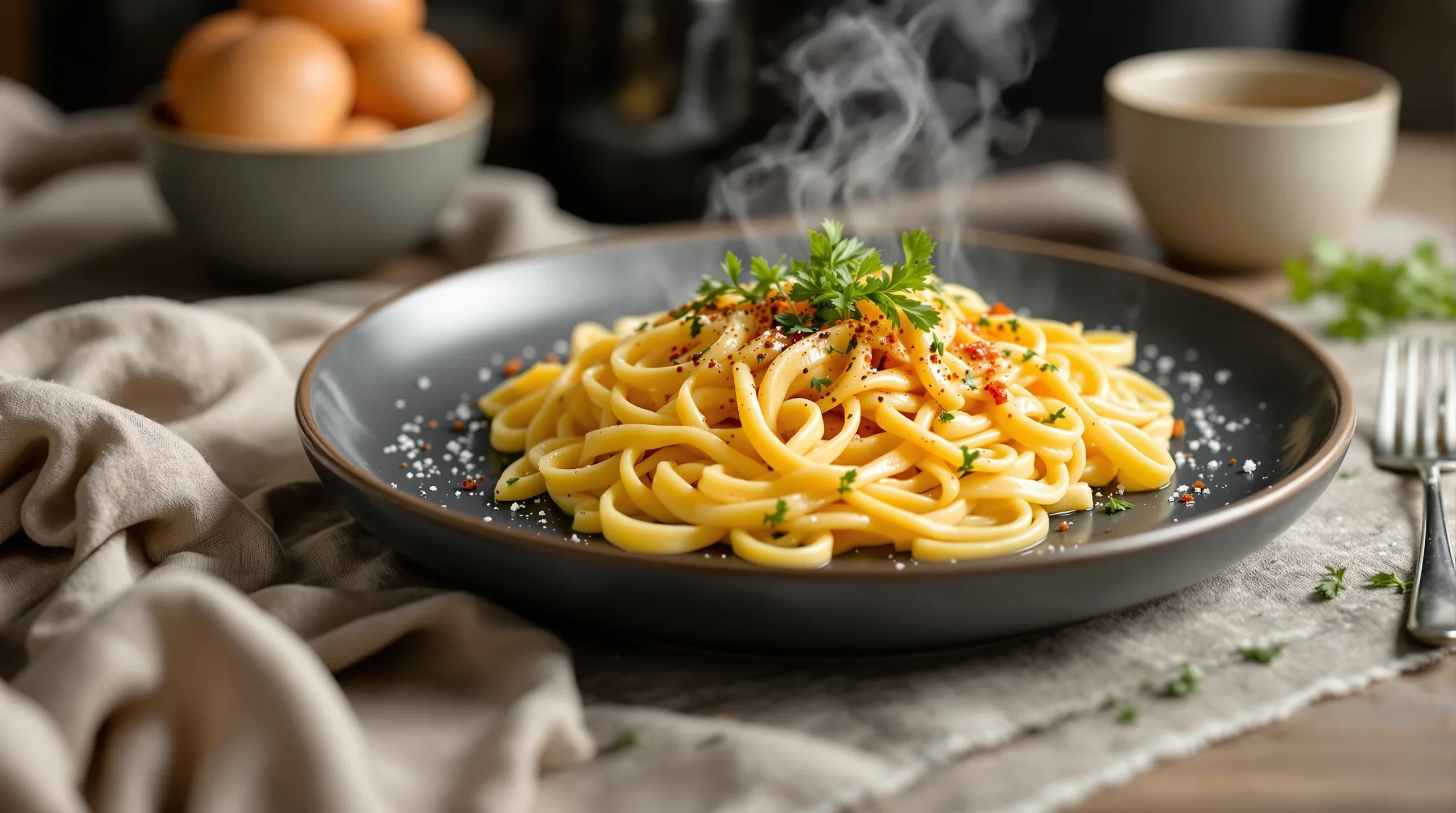 Carbonara authentique : sans crème, les vraies proportions italiennes