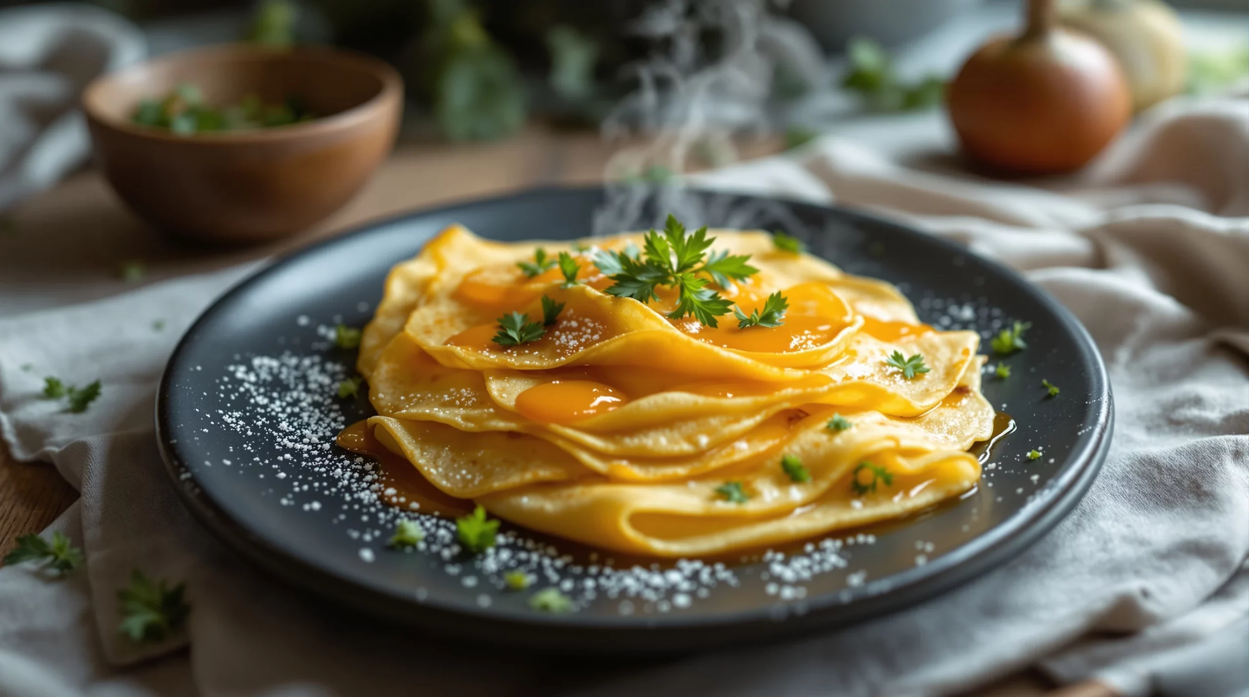 Crêpes fines et souples : la pâte que je fais depuis des années