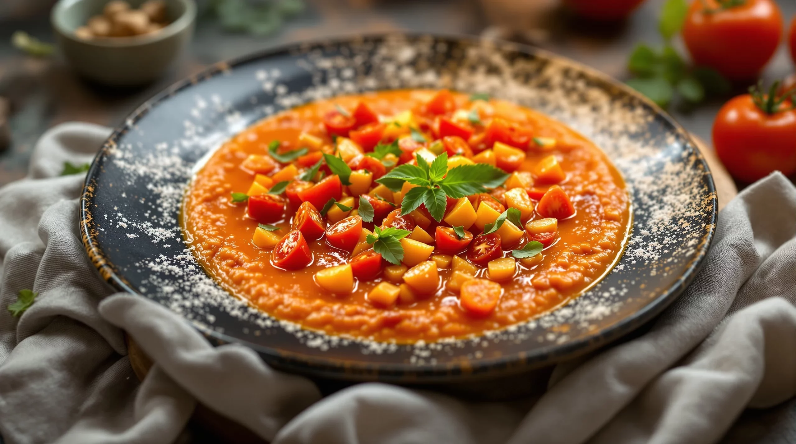 Gaspacho de tomates maison : la vraie recette espagnole en été