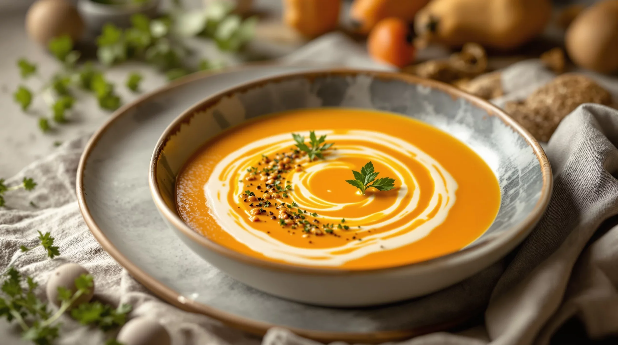 Velouté de butternut : la recette crémeuse sans trop de crème