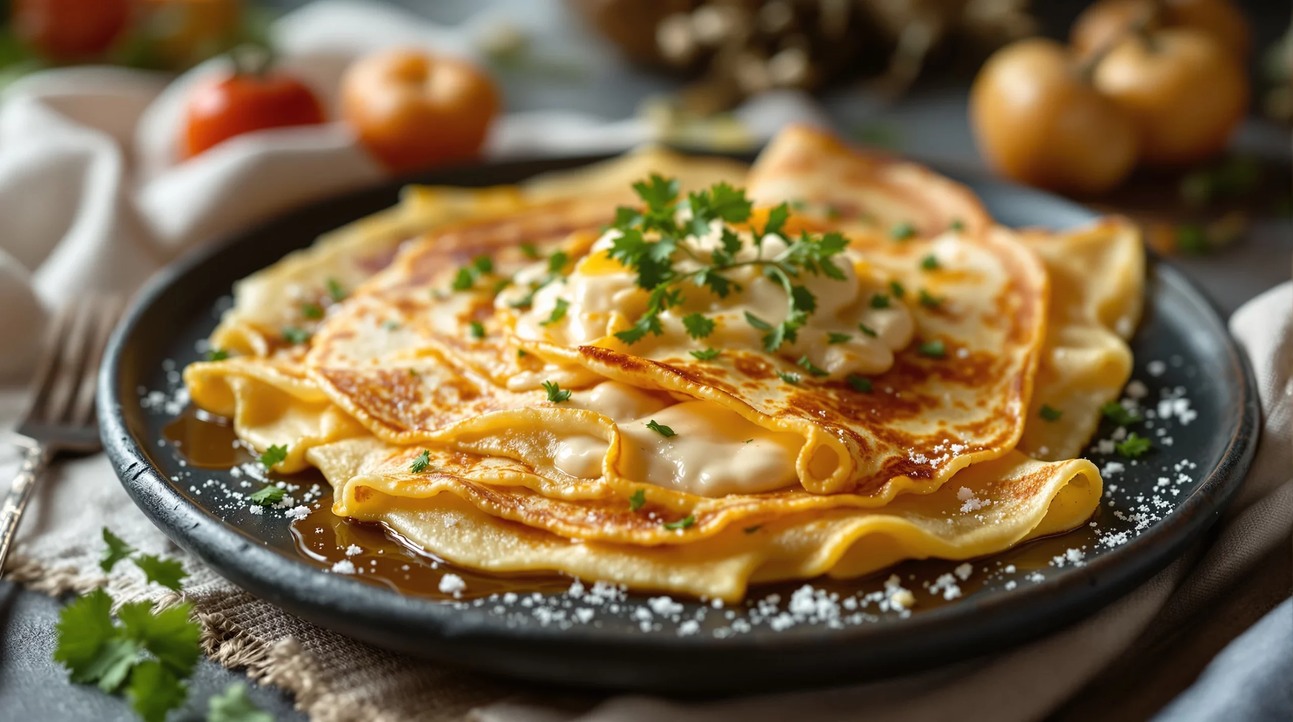 Crêpes fines et souples : la pâte que je fais depuis des années