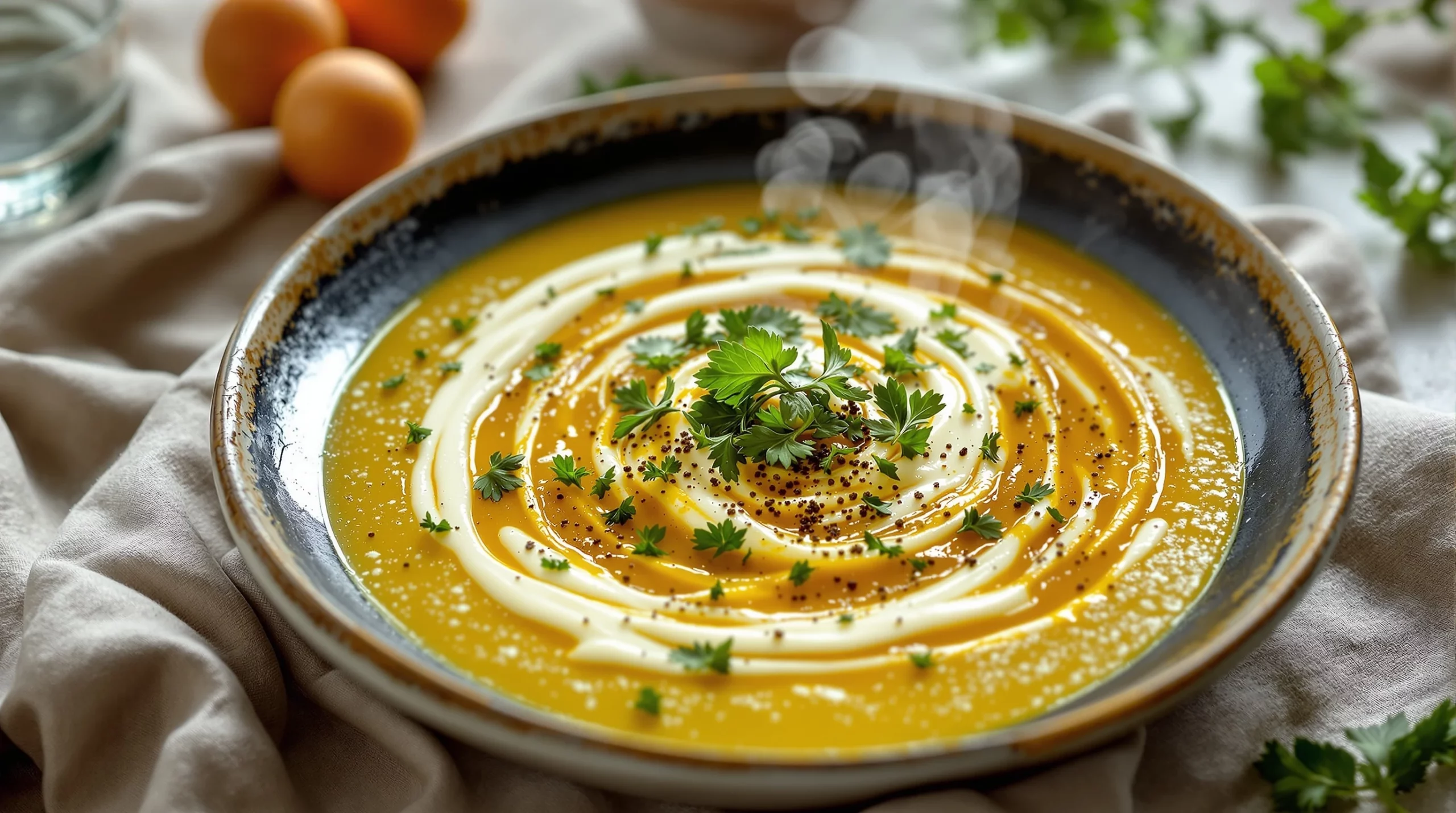Gaspacho vert printanier : ma recette fraîche et facile aux petits pois