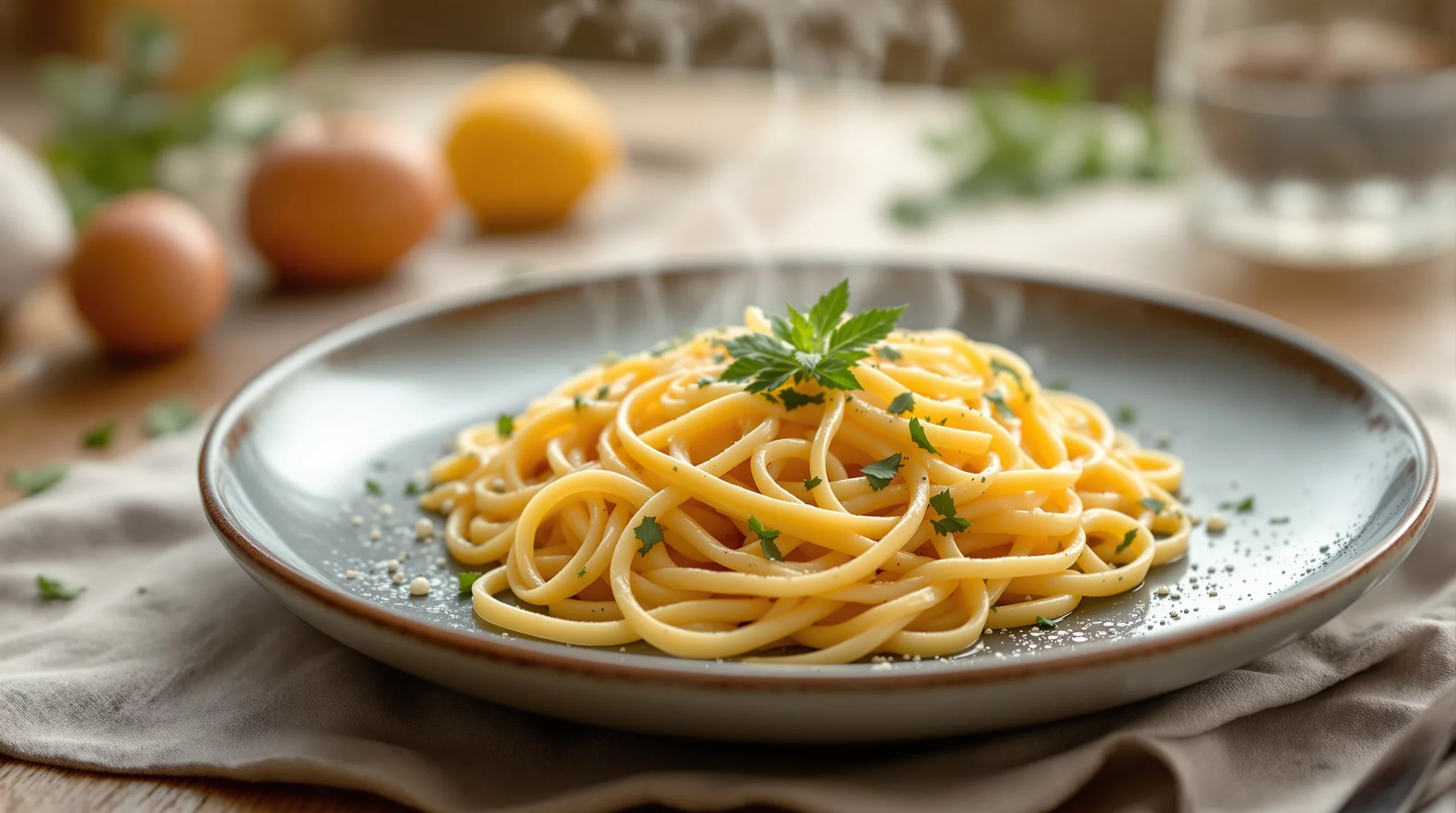 Carbonara authentique : sans crème, les vraies proportions italiennes