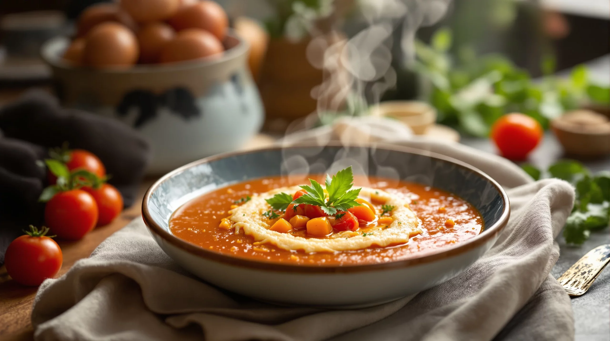 Gaspacho de tomates maison : la vraie recette espagnole en été