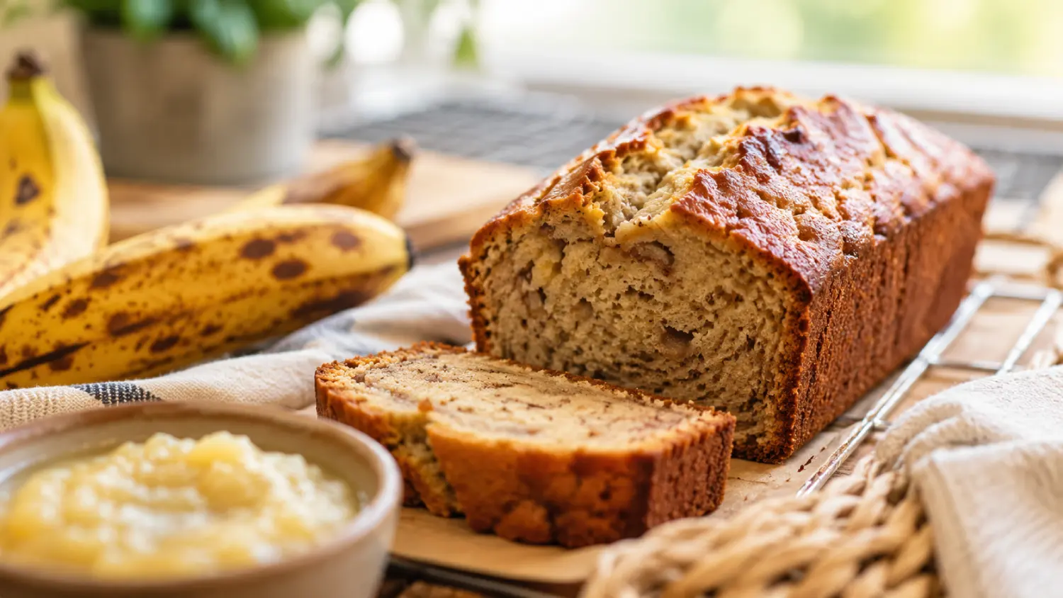 Bananes trop mûres et fortes chaleurs : le gâteau facile qui sauve le goûter