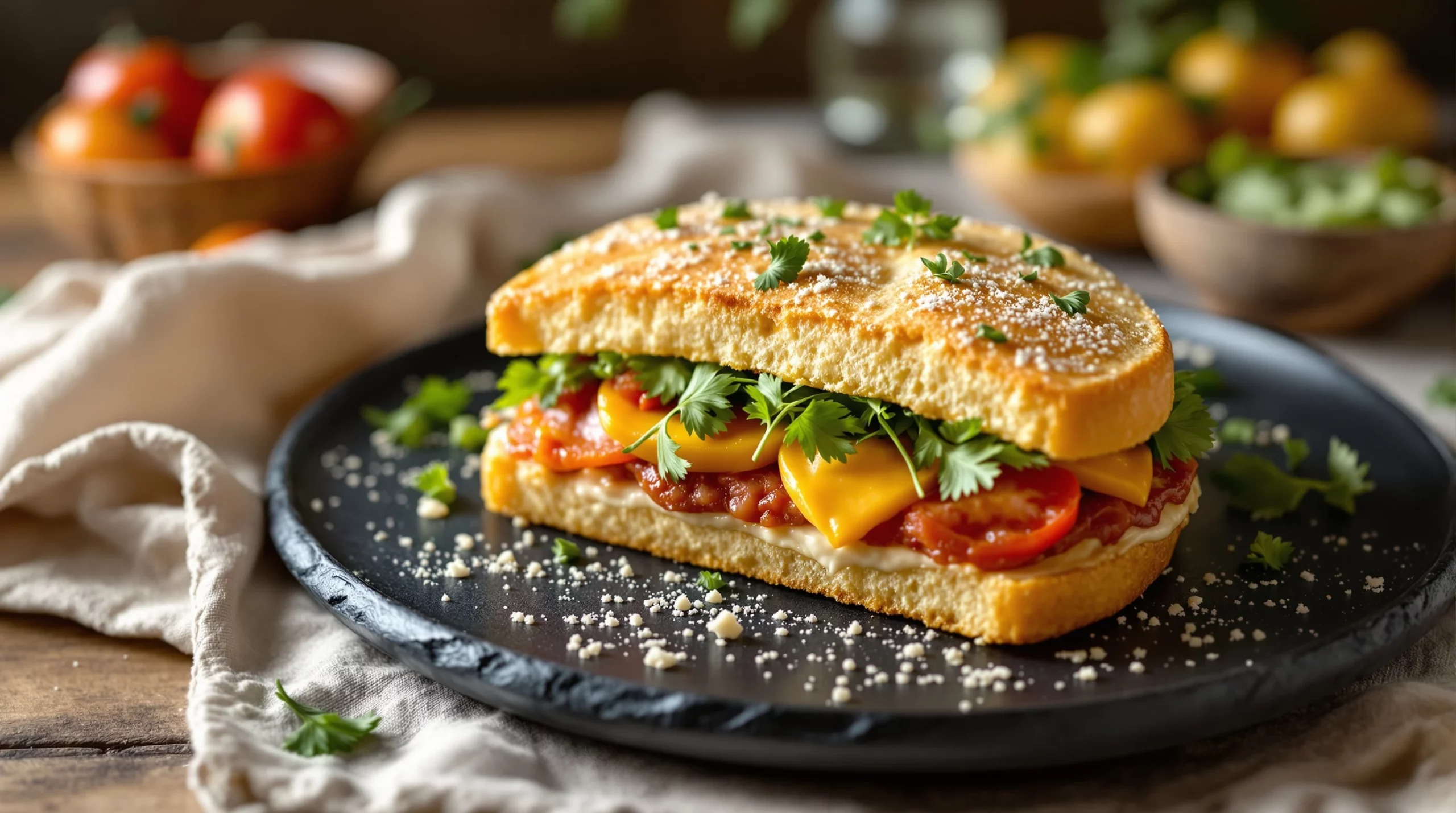 Le sandwich méditerranéen qui fait oublier la chaleur : une recette simple et pleine de fraîcheur