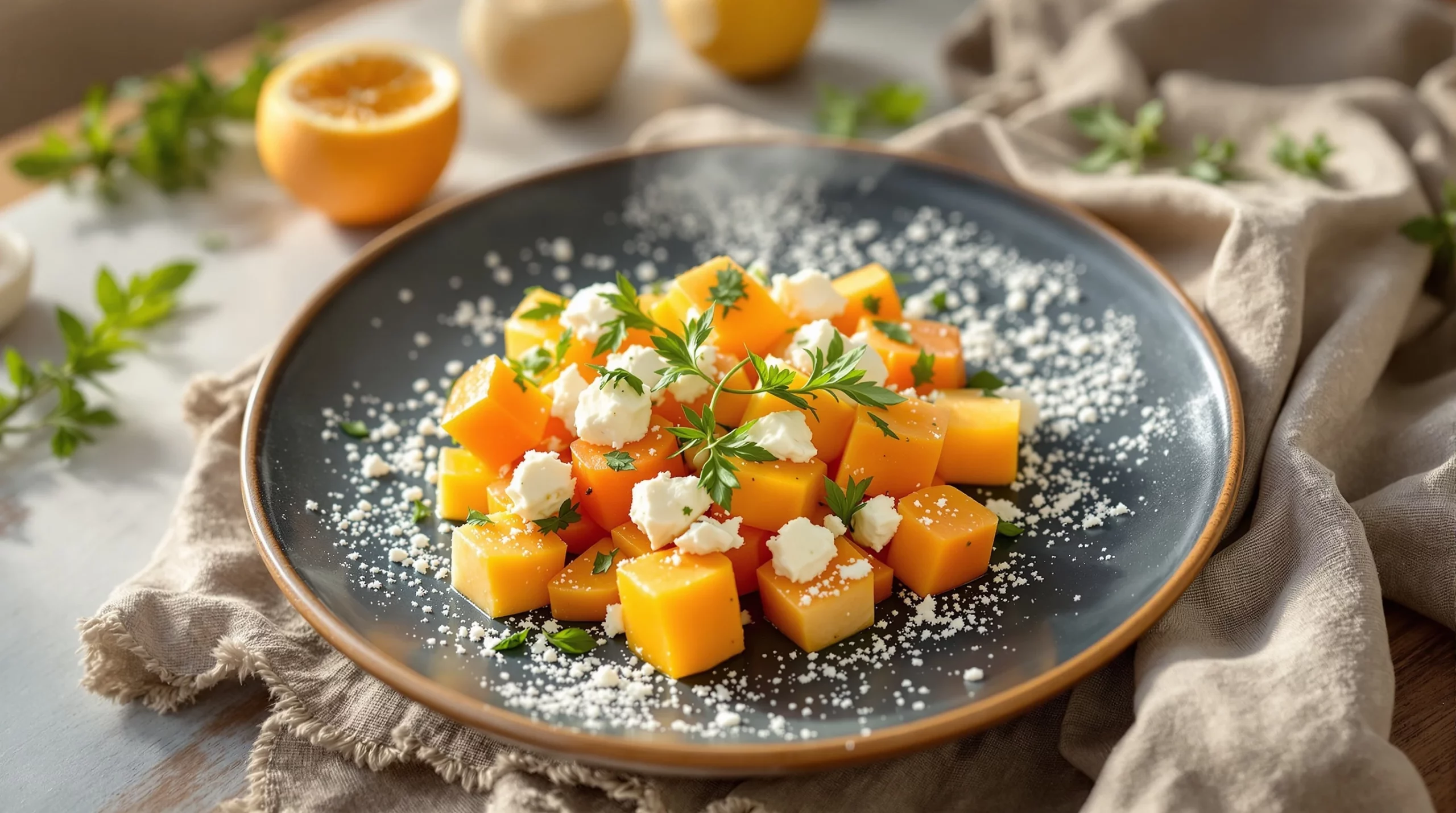 Salade de melon, feta et menthe : ma version express pour les soirs chauds