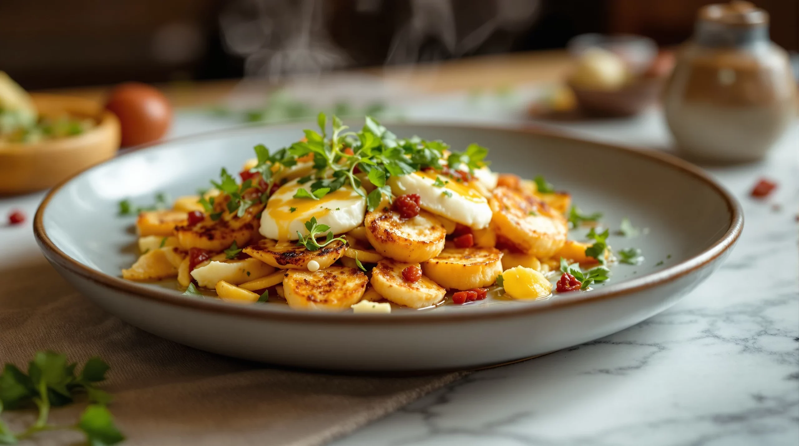 Salade de pastèque grillée au chèvre frais : ma trouvaille de l'été