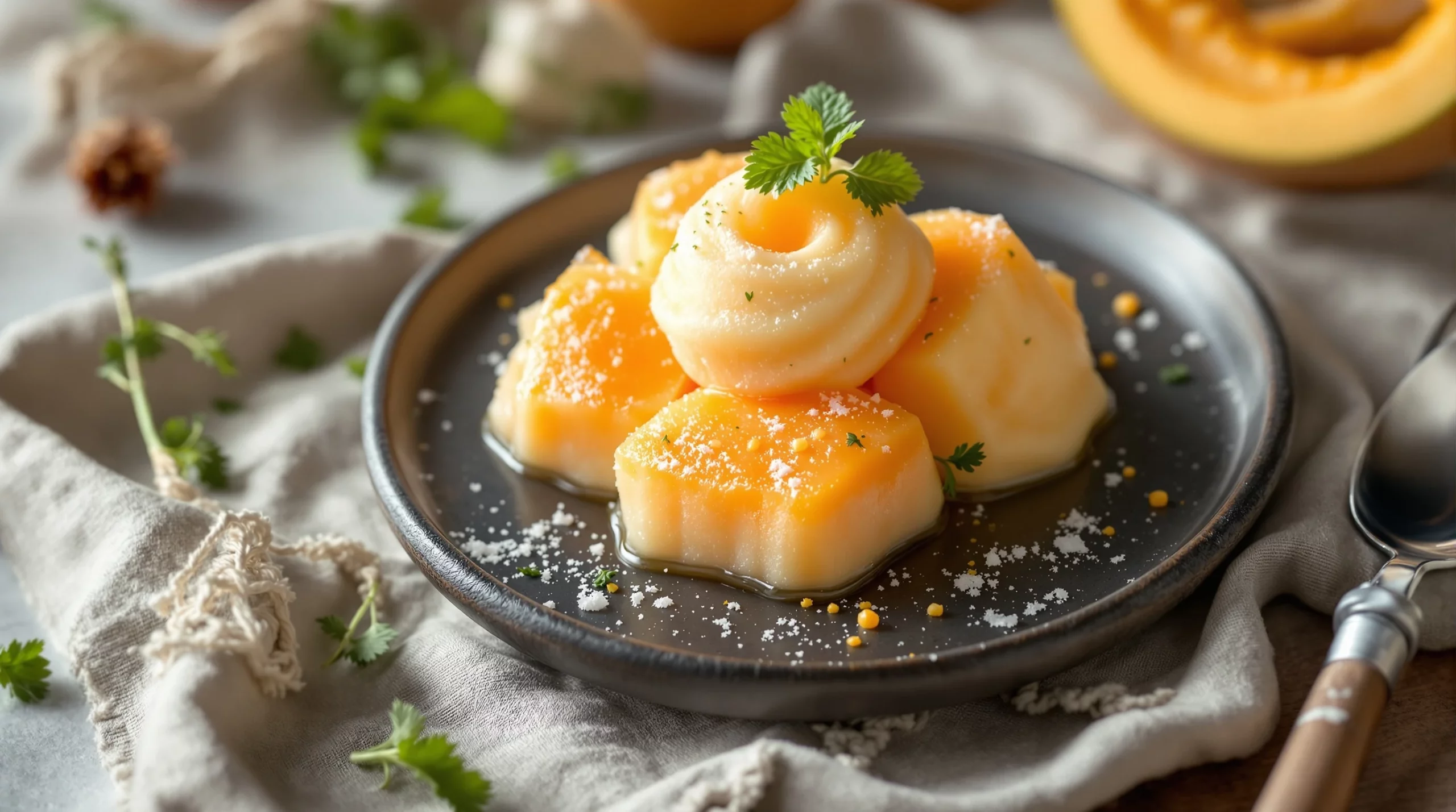 Sorbet au melon : 3 ingrédients pour un dessert léger et rafraîchissant