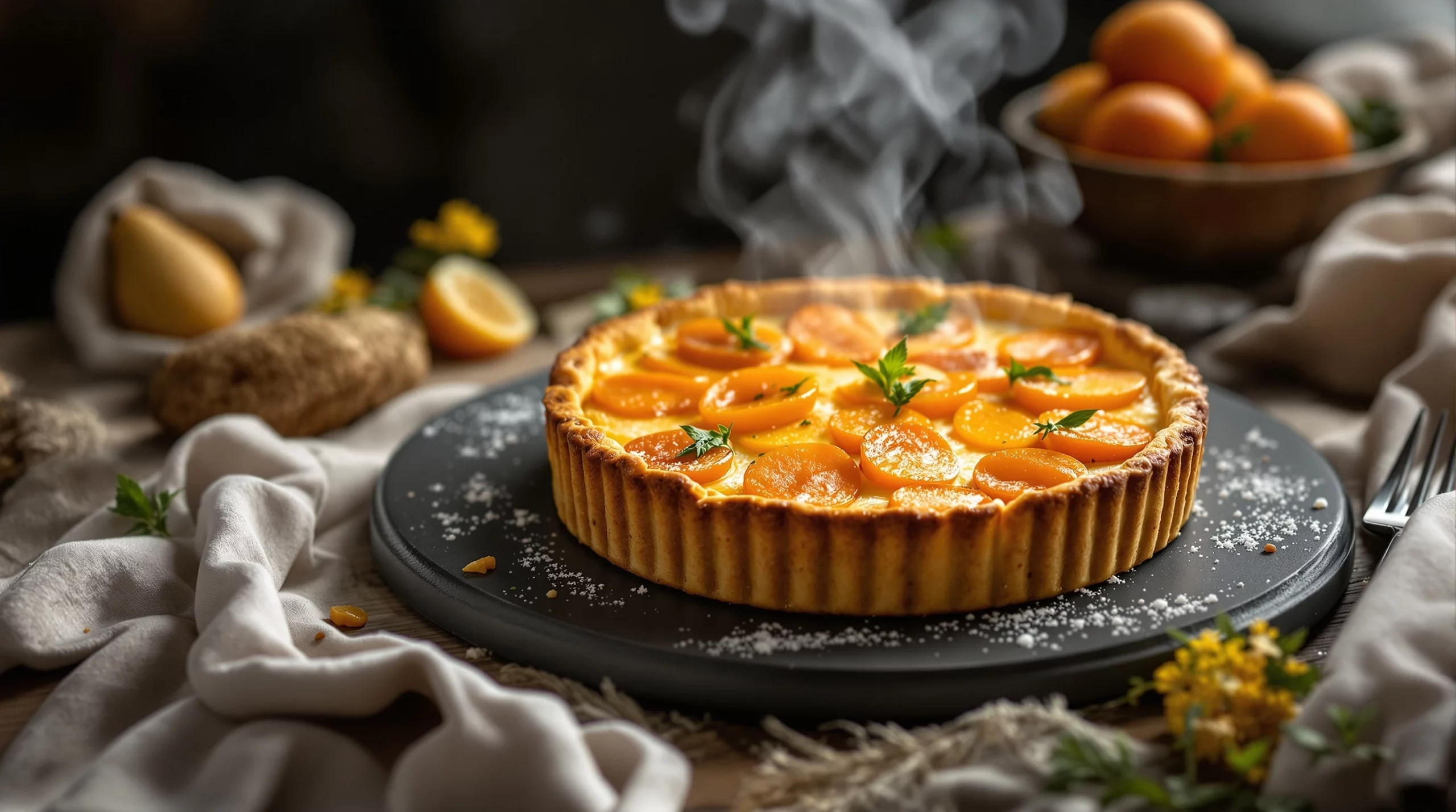 Tarte aux abricots et romarin : ma version d'été qui change tout