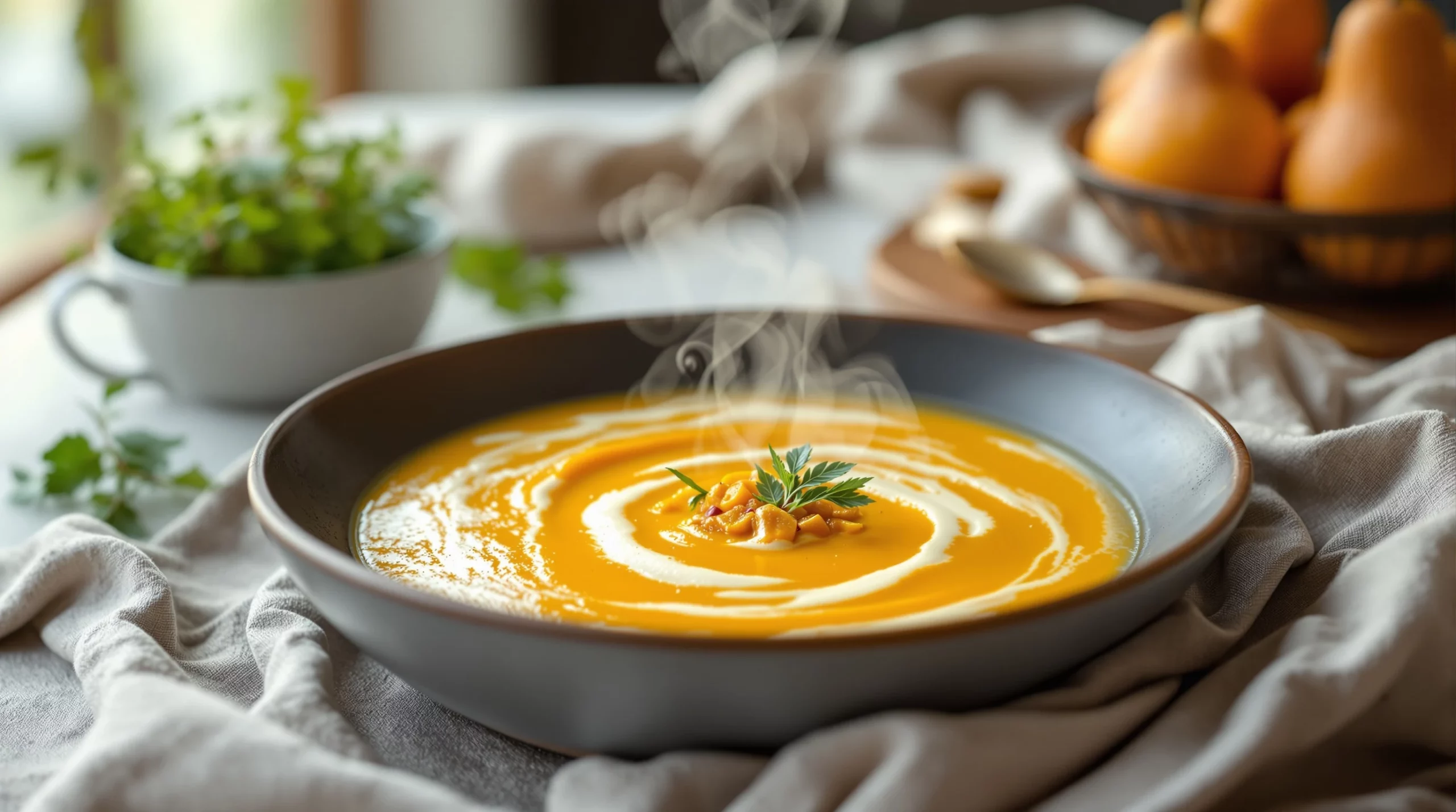 Velouté de butternut : la recette crémeuse sans trop de crème